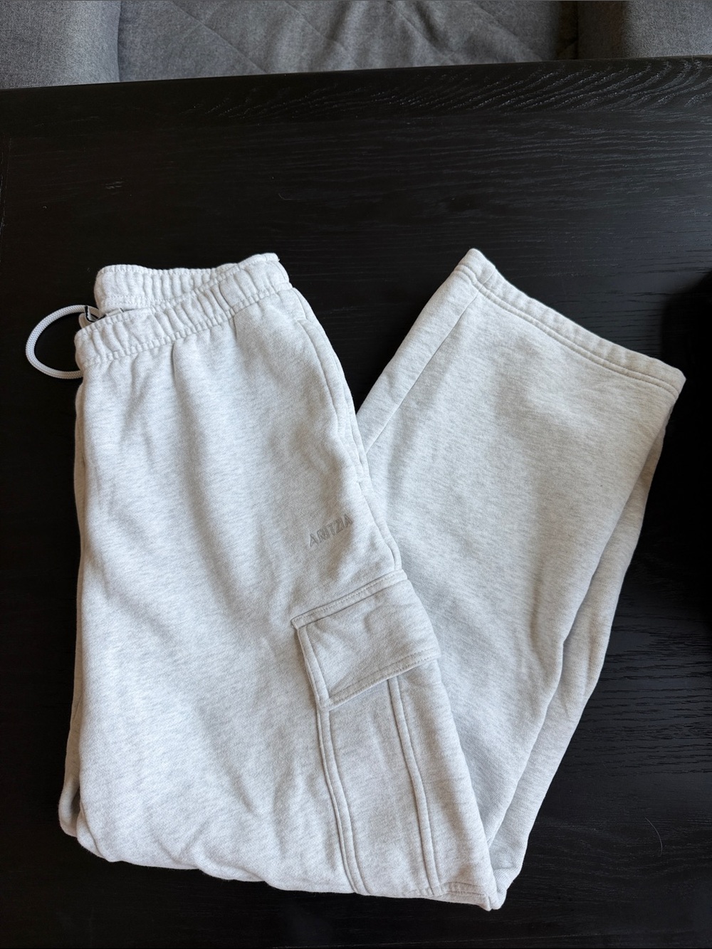 Aritzia Light Gray Cargo Sweatpants